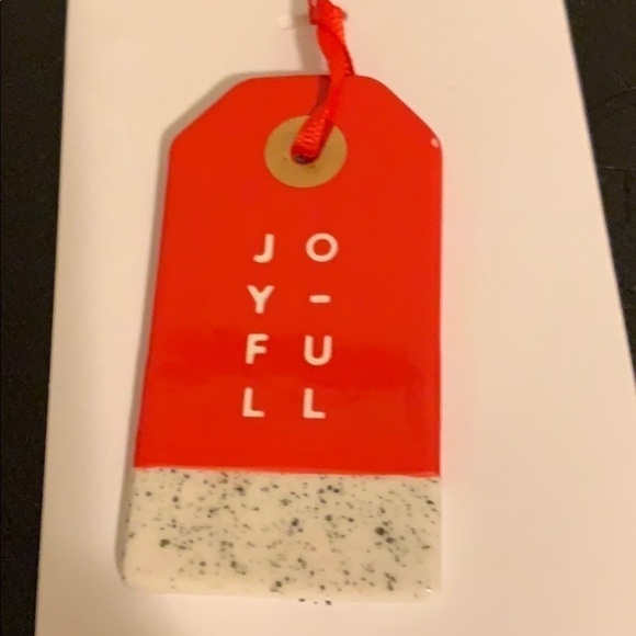 Starbucks 2 ceramic ornaments new - Picture 2 of 3